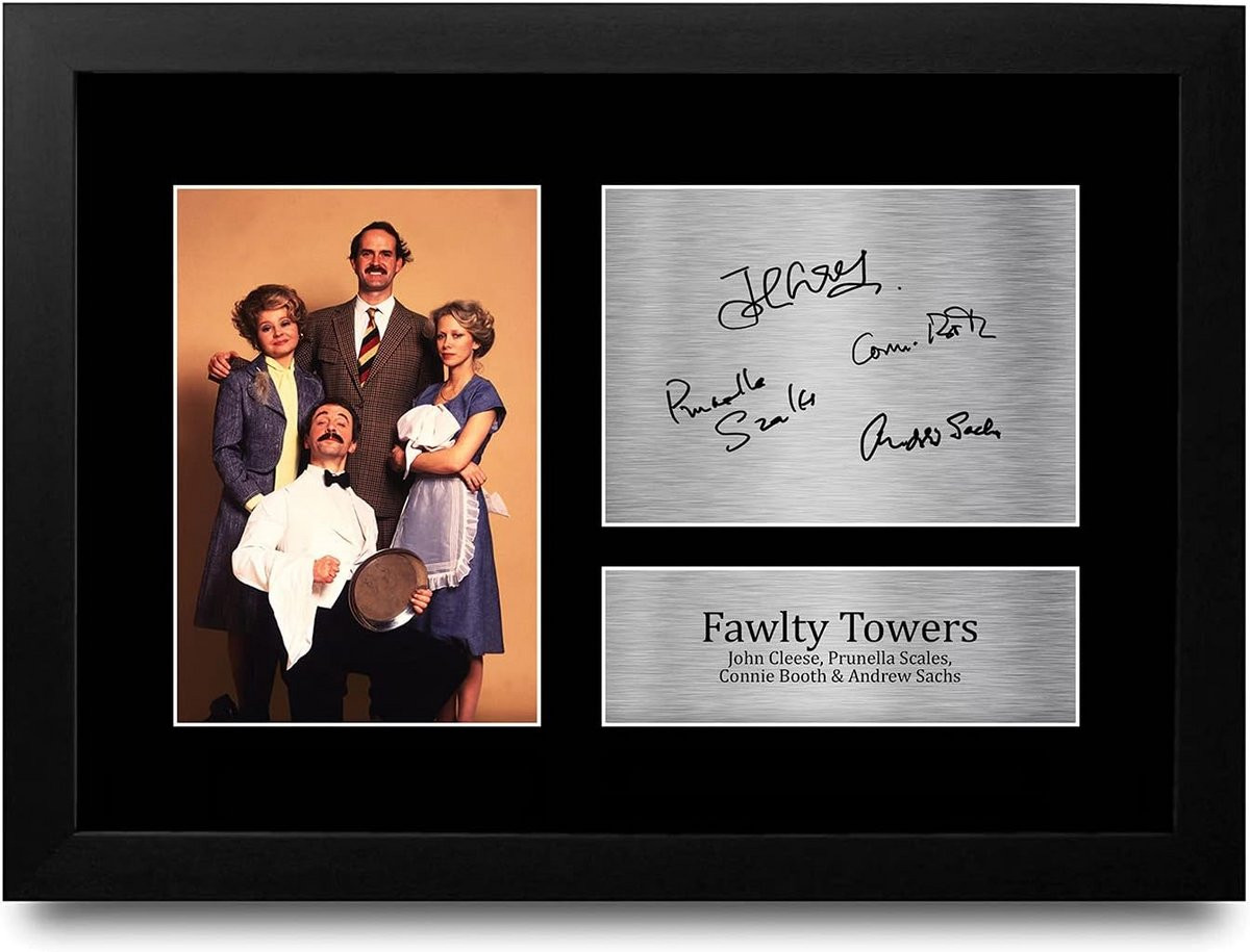 Ingelijste foto van Fawlty Towers, A4 formaat