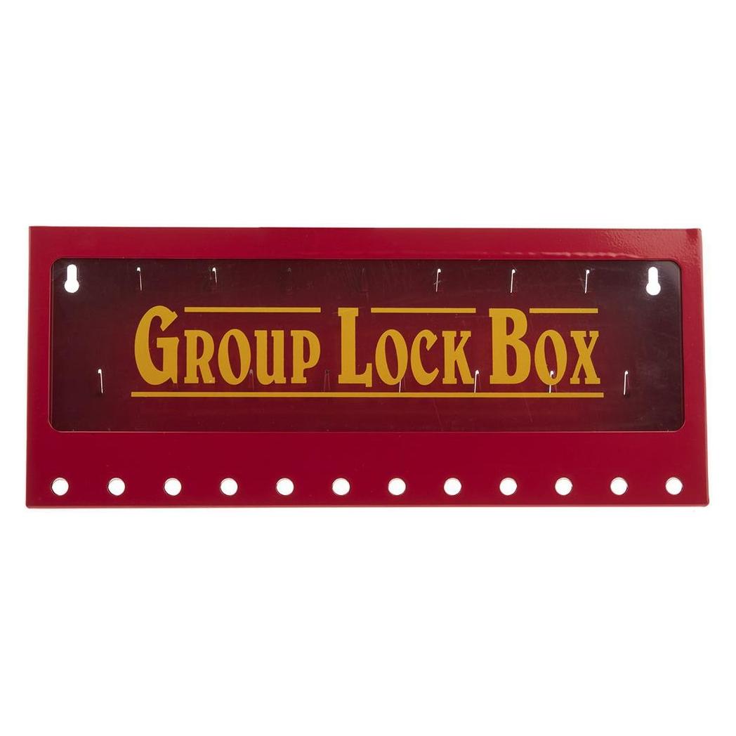 Brady Metal wall-mounted group lockout boxes (105715)
