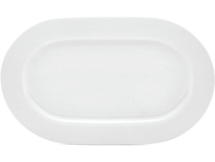 van Well Servierplatte Gourmet, Porzellan, (Set, 6-tlg), spülmaschinenfest und mikrowellengeeignet