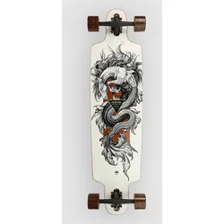 Arbor Bamboo Dropcruiser K Darmaeva 38" Complete white Gr. Uni