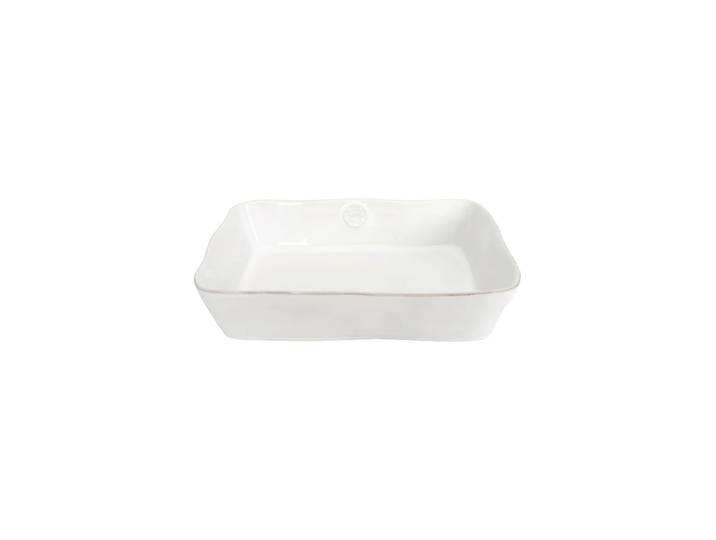 Handgefertigte, ovale Backform „Nova“ Weiss Large, 35.5 x 25.6 cm Costa Nova