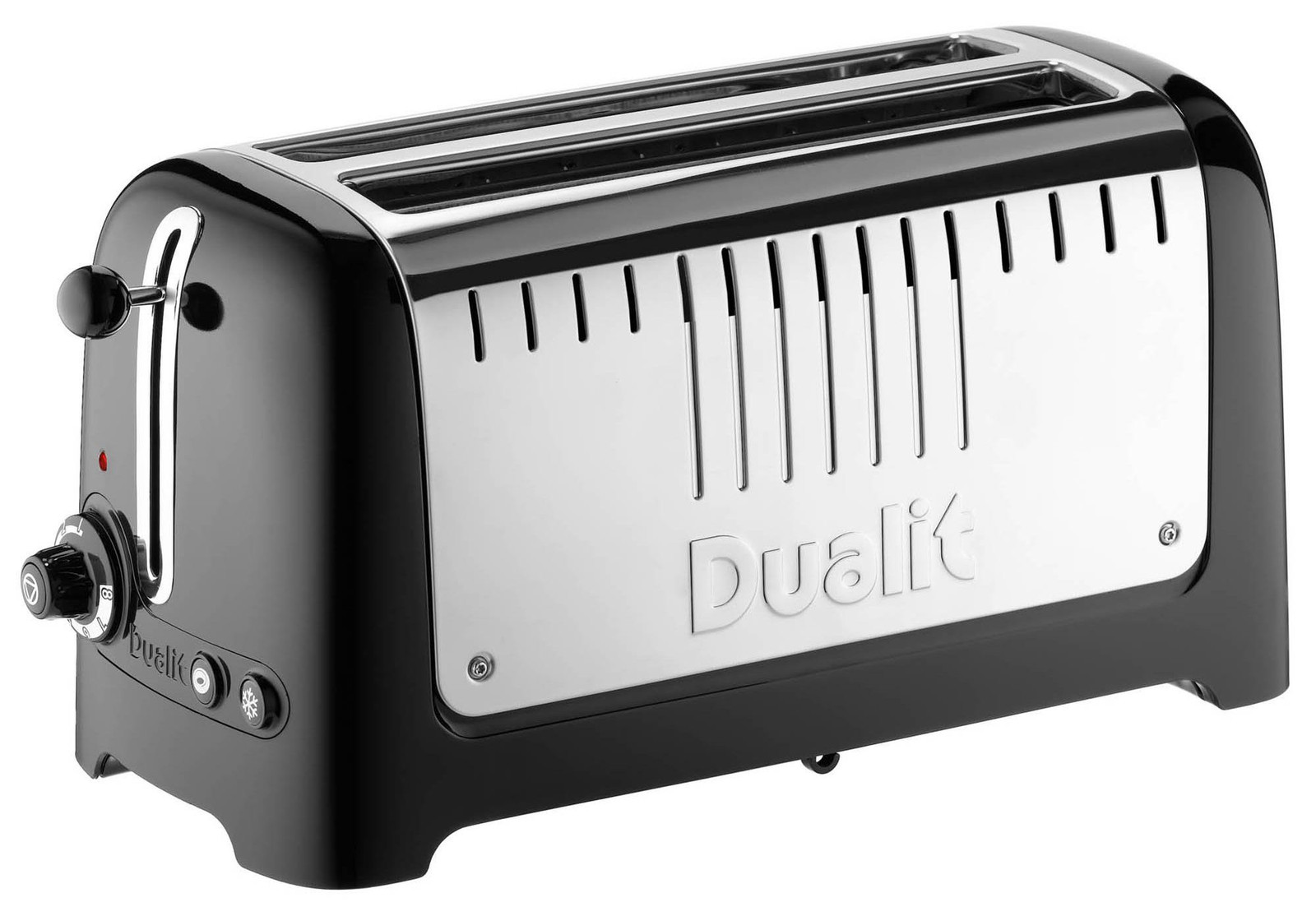 Dualit LITE Broodrooster, zwart, voor 4 boterhammen