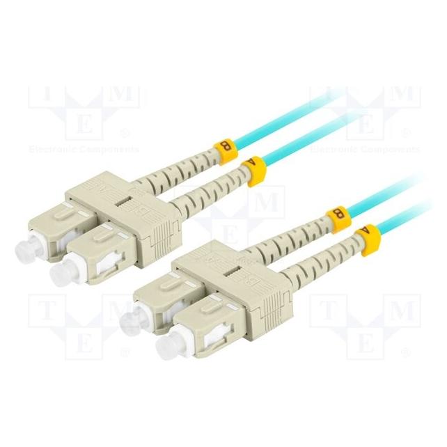 Lanberg Fiber Optic Patchcord mm Sc (3 m) (FO-SUSU-MD31-0030-TQ)