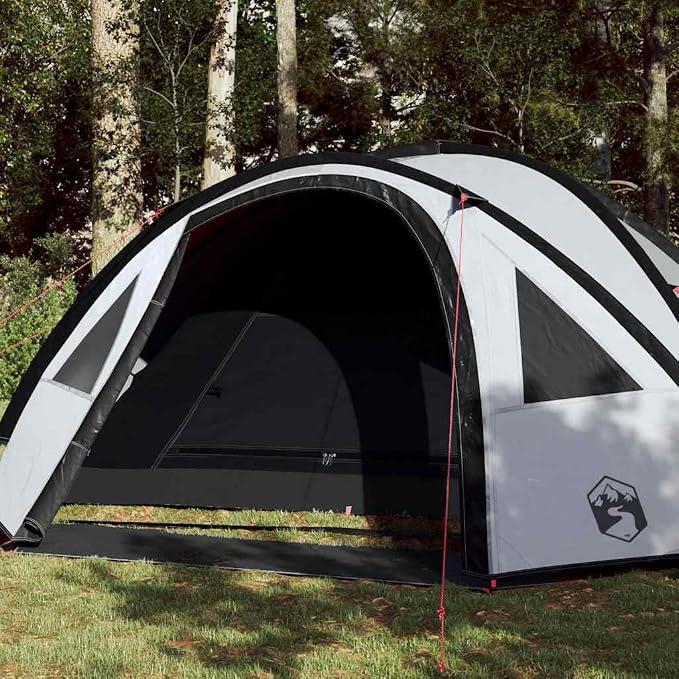 Kuppel-Campingzelt Personen Grün wasserdicht mit atmungsaktivem Mesh, leichtem Gestänge und Moskitonetz für Outdoor Wandern Camping, inklusive Tragetasche und Vorraum