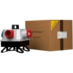 Stromverteiler BAU 1x32A 1x16A 3x230V franz/belg System mit 16A Anbaustecker Doktorvolt DV-2558-F