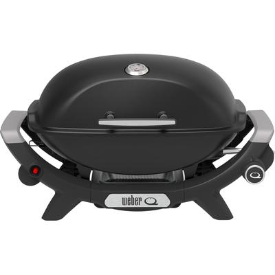 Gasgrill WEBER "Q2100N", schwarz, B:76cm H:42cm T:50cm, Grills, Mit Deckelthermometer