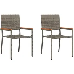 vidaXL, Gartenstühle, Mamonilla (Rattan)