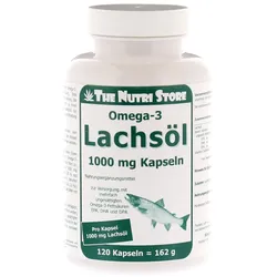 Omega-3 Lachsöl 1000 mg Kapseln 120 St