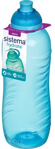 Sistema Twist 'N' Sip Drikkeflaske, 460ml, Blå