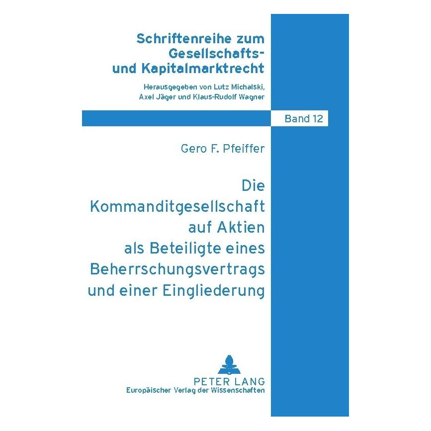 Umbreit Pfeiffer:Die Kommanditgesellschaft auf (Deutsch, Softcover, Gero Frederik Pfeiffer) (64887098)