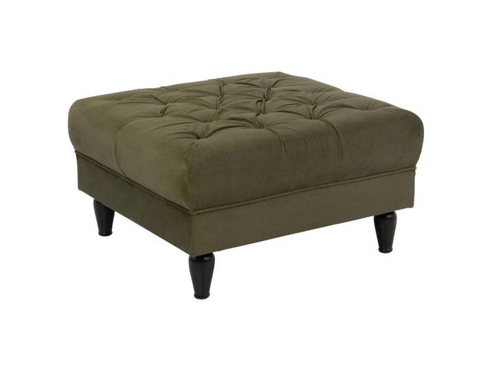 Mid.you Hocker, Olivgrün, Holz, Buche, vollmassiv, quadratisch, 82x44x82 cm, Made in EU, Wohnzimmer, Hocker, Sitzhocker