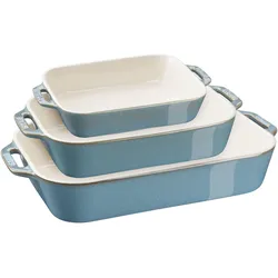Staub Ofenformset, Auflaufform, Türkis