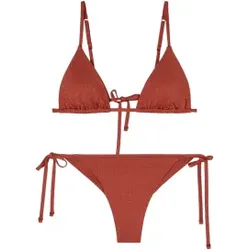 Emporio Armani für Damen. EW000786_AF20255 Bikiniton rötlichbraun (S), Rot, Strandbekleidung, Polyamid
