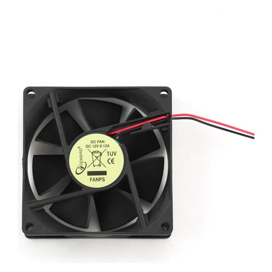 Gembird FANPS PC case fan, 80x80 (80 mm, 1x) (FANPS)