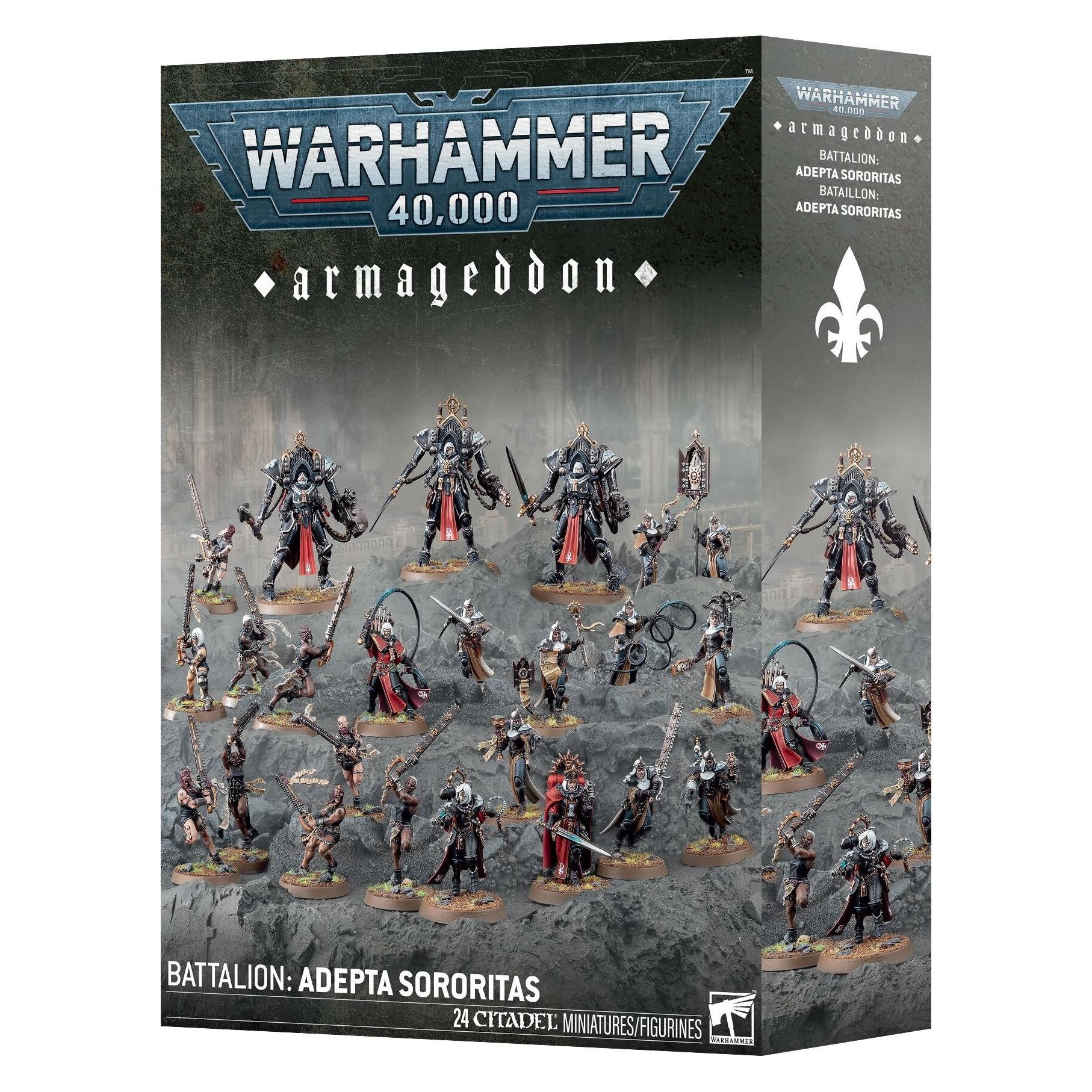 Games Workshop Warhammer 40k - Bataillon Armageddon : Adepta Sororitas (Kunststoff) (99120108120)