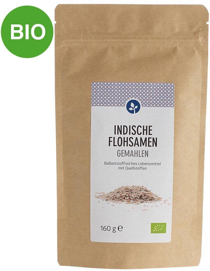 Flohsamen indisch gemahlen bio Pulver 160g