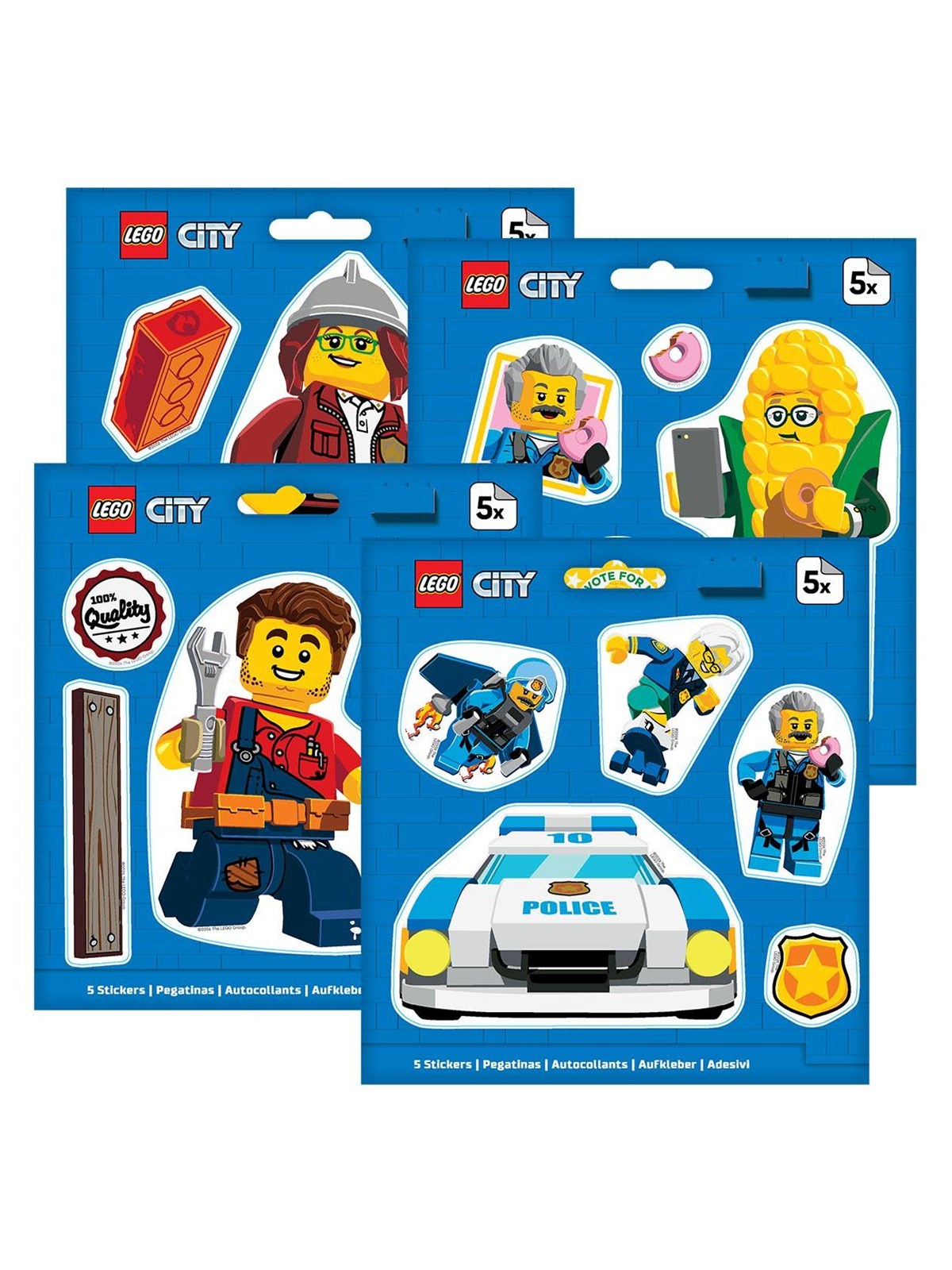 LEGO City Sticker-Set