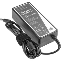 GreenCell PRO Laptop Charger for Toshiba Satellite HP Pavilion Compaq Acer - 19V - 3.95A - 75W (75 W), Notebook Netzteil, Schwarz