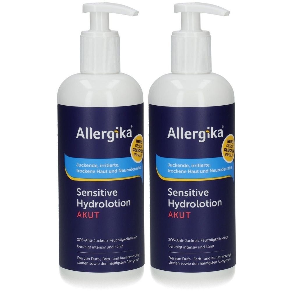 Allergika Hydrolotio sensitive 2x 2x500 ml Flaschen