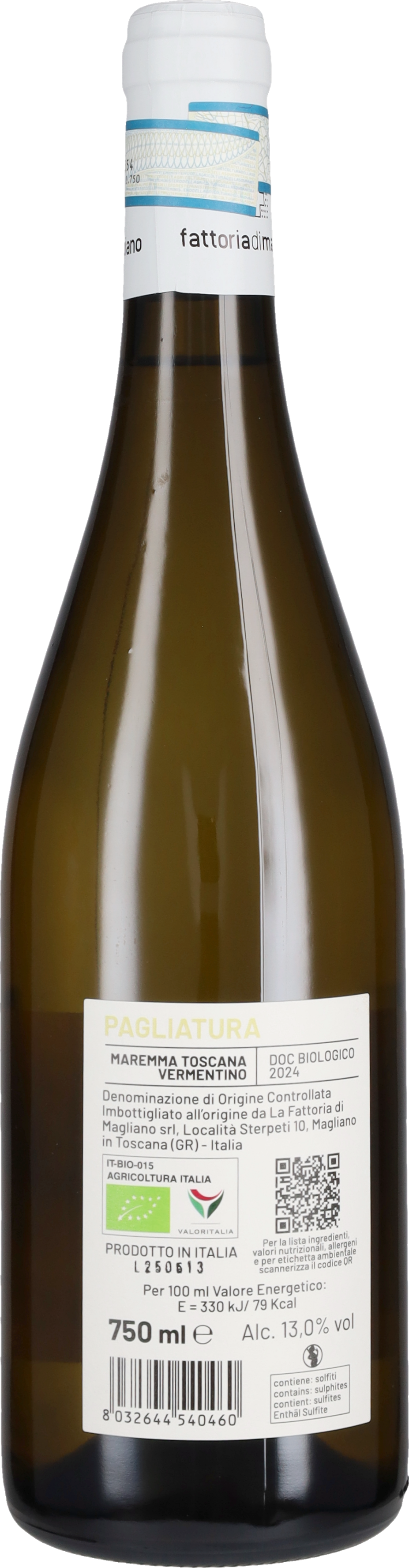 Vermentino 'Pagliatura' Fattoria di Magliano 2025