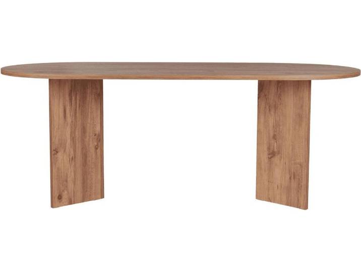 CALICOSY - Esstisch mit ovaler Platte L200 cm - CHARLIE