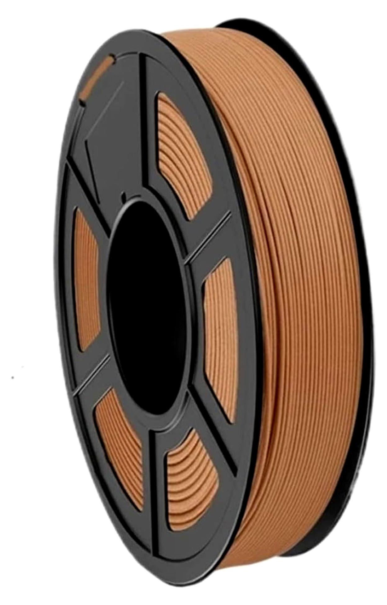 3D-Drucker Filament Matt Oberfläche Geringe Verformung Filament 4X250g Spule (Insgesamt 1kg, 2.2 lbs) Genauigkeit 1.75mm +/- 0.02 mm (Sandelholz 1000g)
