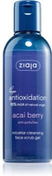 Ziaja Acai Berry gel de limpeza micelar com efeito peeling 200 ml. Acai Berry
