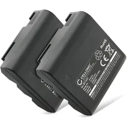 Cellonic Akku für Sharp VLA111U, VLE610U, VLSE10U, VLAH160U, VLA10U, VLAH30U (Kamera Akku), Kamera Stromversorgung, Schwarz