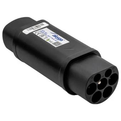 Akyga AK-SC-E22 Ladekabel-Adapter [1x Tesla Buchse - 1x GB/T (20234.2-2015) Stecker]