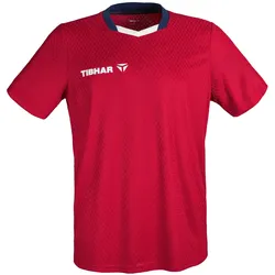 Tibhar, Herren, Sportshirt, Osmium France (S), Rot