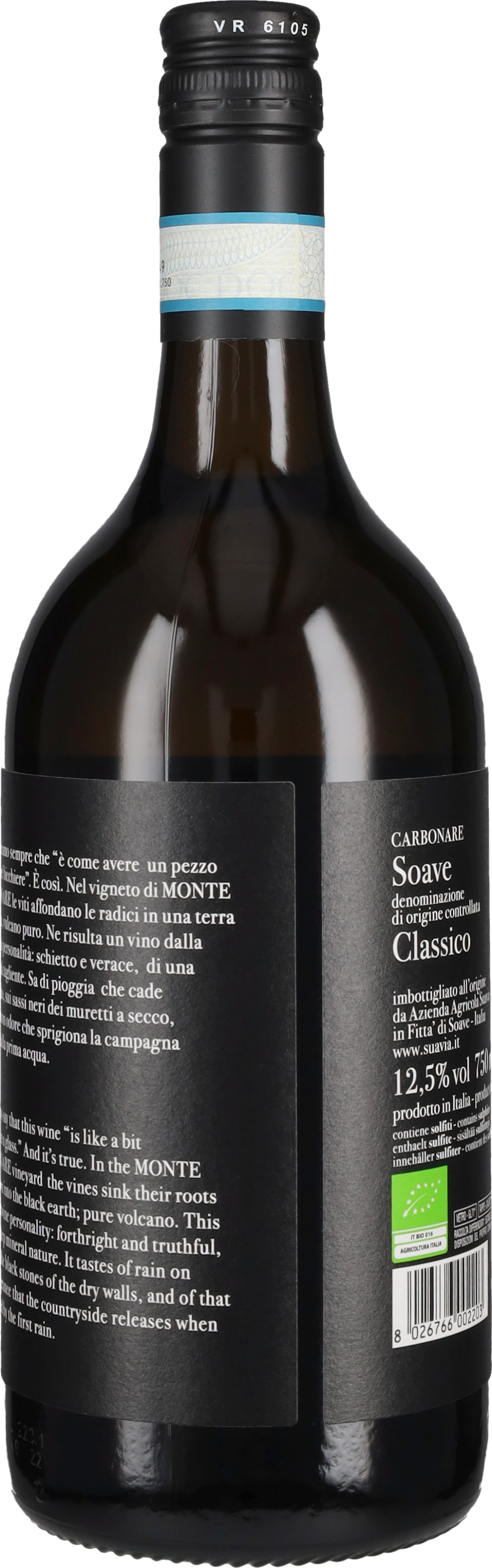 Soave Classico 'Monte Carbonare' Suavia 2023 (tappo stelvin)