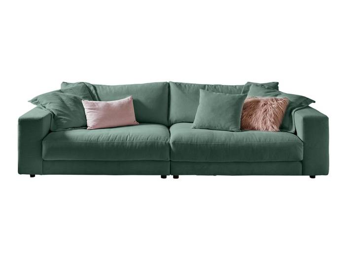 Lounge Handmade Big Sofa LH-SAMBIA, grün, Cord