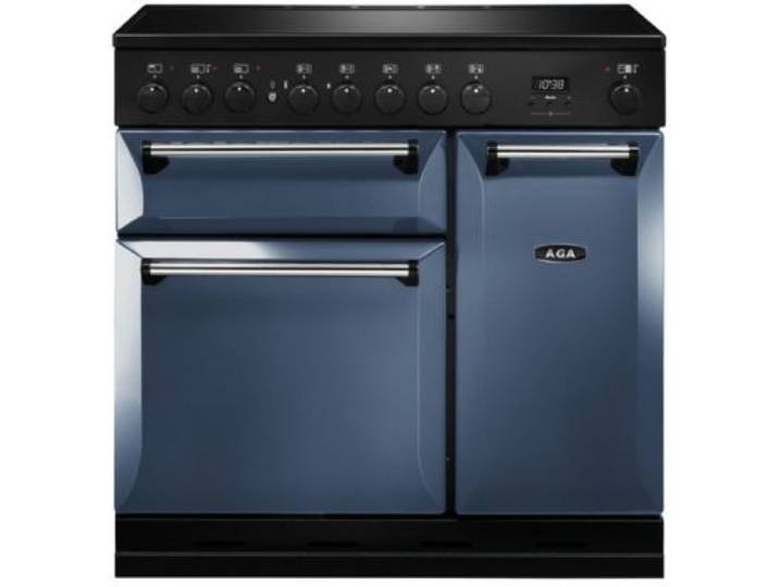 Aga - Piano De Cuisson Induction Master Chef Deluxe 90 Dartmouth Blue