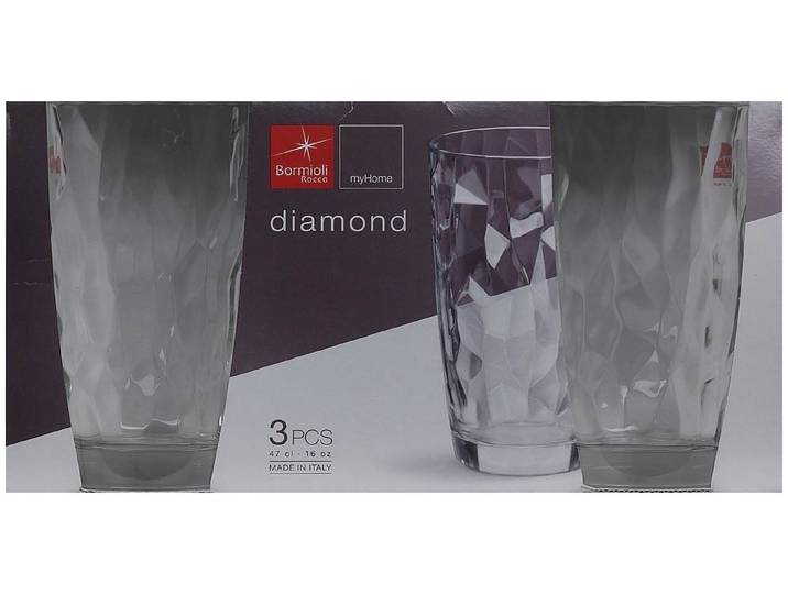 Diamond Aperobecher 47cl 3 Stück