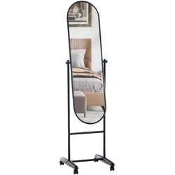 CLP Standspiegel Nane Oval   Farbe: schwarz