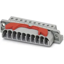 Phoenix Contact Steckerteil 10-polig, Elektronikkabel + Stecker, Grau