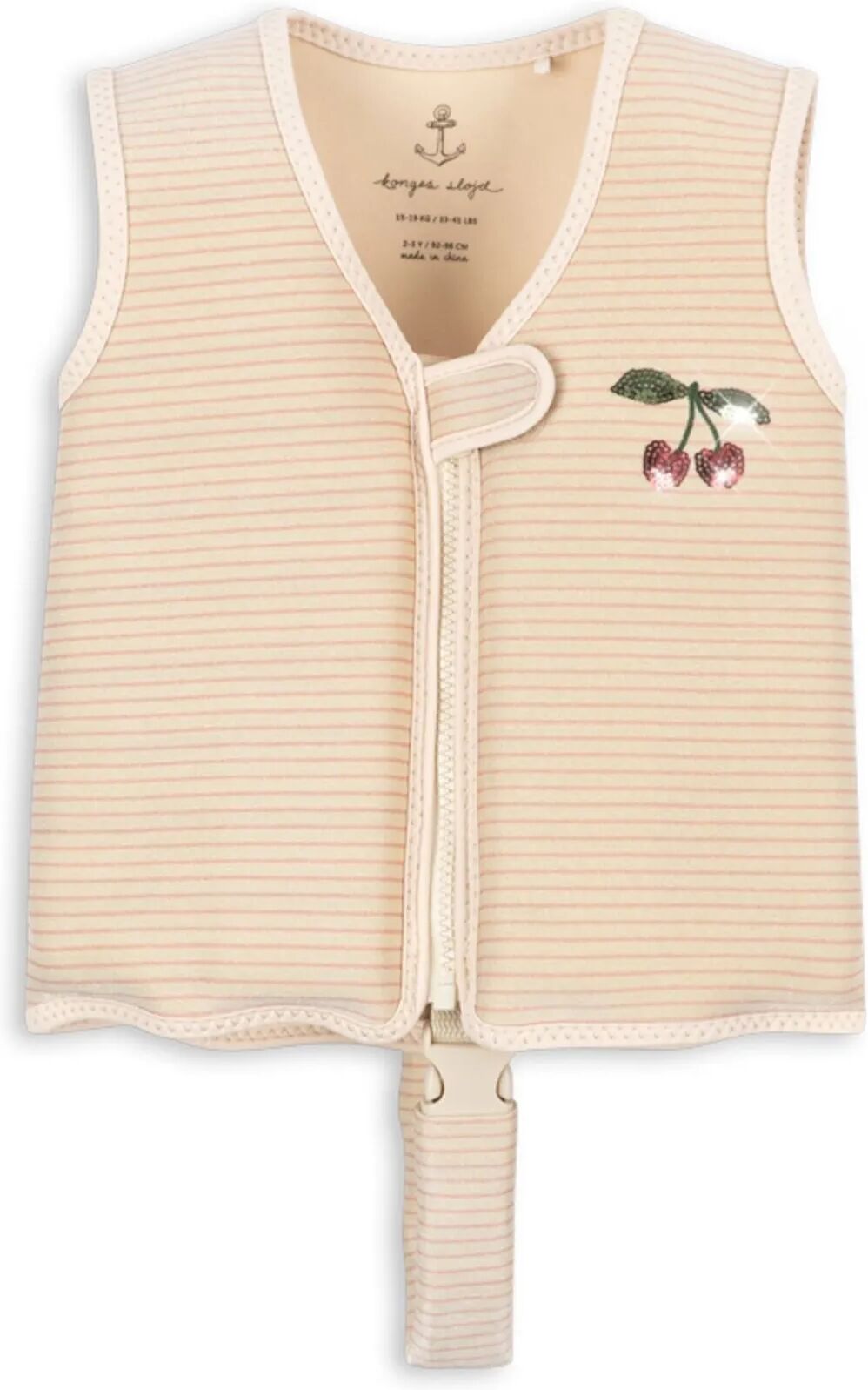 Konges Sløjd Gilet de natation Cherry Rose 2/3 ans