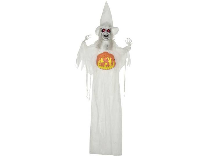 183CM Halloween Dekoration Halloween-Geist mit LED-Lichter, Horror-Geräusche