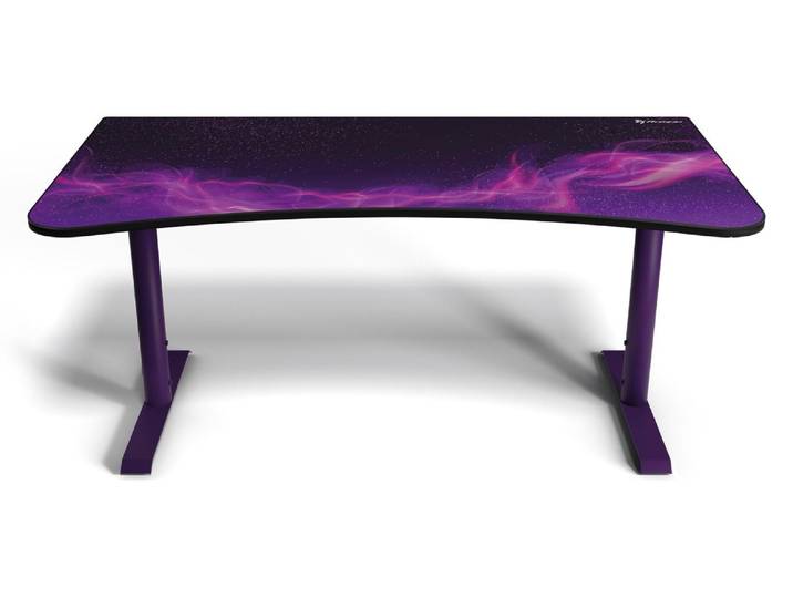 Arozzi Arena Large Bureau Gaming - 160 x 82 x 71-81 cm - Violet Galaxie