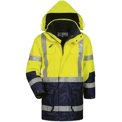 Elysee,  Warnschutzparka Jekyll Grösse XL gelb/marine (XL)