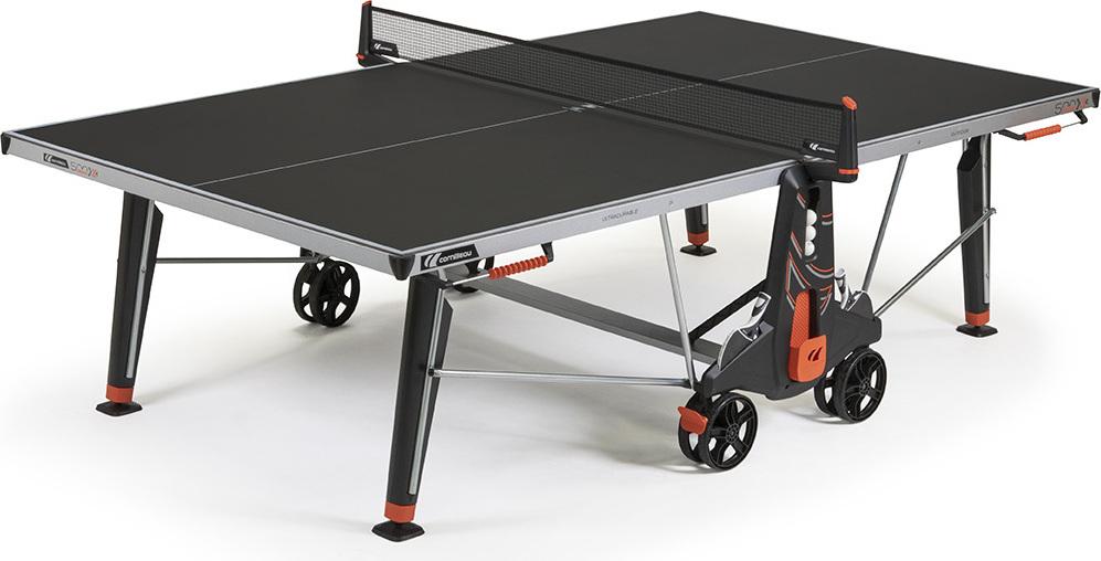 CORNILLAU 500X - Outdoor Tischtennisplatte - SCHWARZ