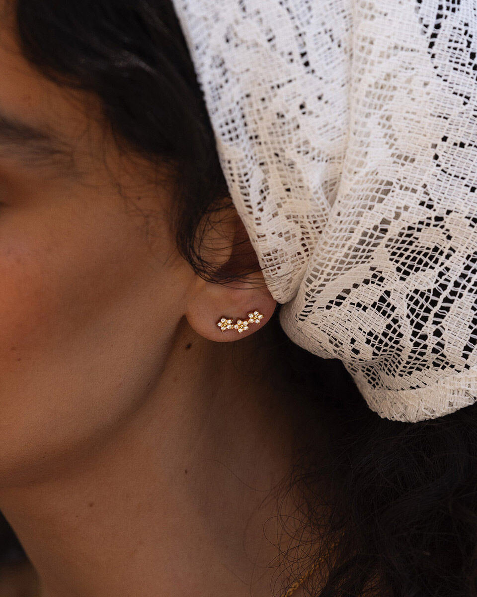 Mockberg Ellie Gold Studs MB2078