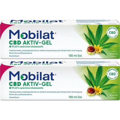 Mobilat CBD Aktiv-Gel x2 2x100 ml Gel