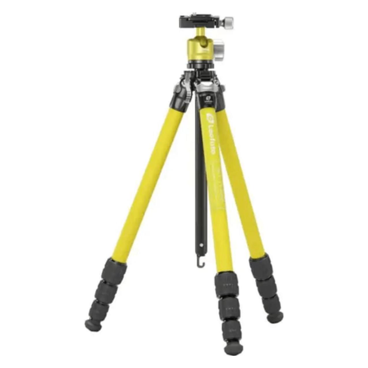 Leofoto LY-224C+LH-25(Yellow) CNC Tripod (2006206493) (LY-224C+LH-25(Yellow))