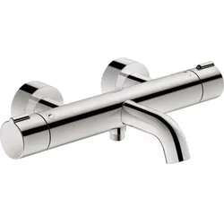Duravit C.1 Aufputz Wannenthermostat C15220000010 chrom, mit Ab- und Umstellventil
