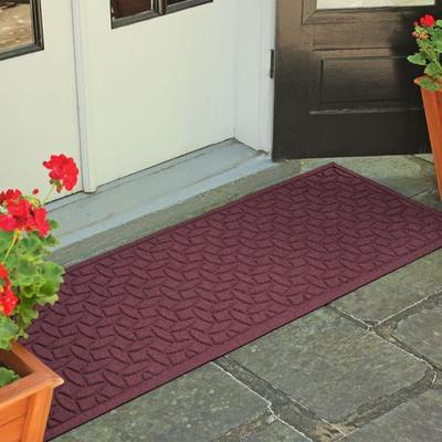 Bungalow Dba Matterly Ellipse Runner Mat 60 x 22, 60 x 22, Burgundy