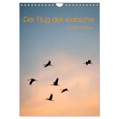 Der Flug der Kraniche (Wandkalender 2026 DIN A4 hoch), CALVENDO Monatskalender