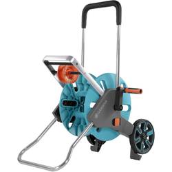 GARDENA 18515-20 Schlauchwagen CleverRoll M Easy Schlauchwagen 1 St. Türkis, Orange, Grau