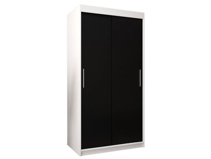 ABIKS MÖBEL Schwebetürenschrank Tokyo Schlafzimmer Kleiderschrank - Schiebetüren Kleiderstange Regalen