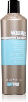 Kaypro Volume Volumizing Shampoo champô para volume para cabelo fino 350 ml. Volume Volumizing Shampoo